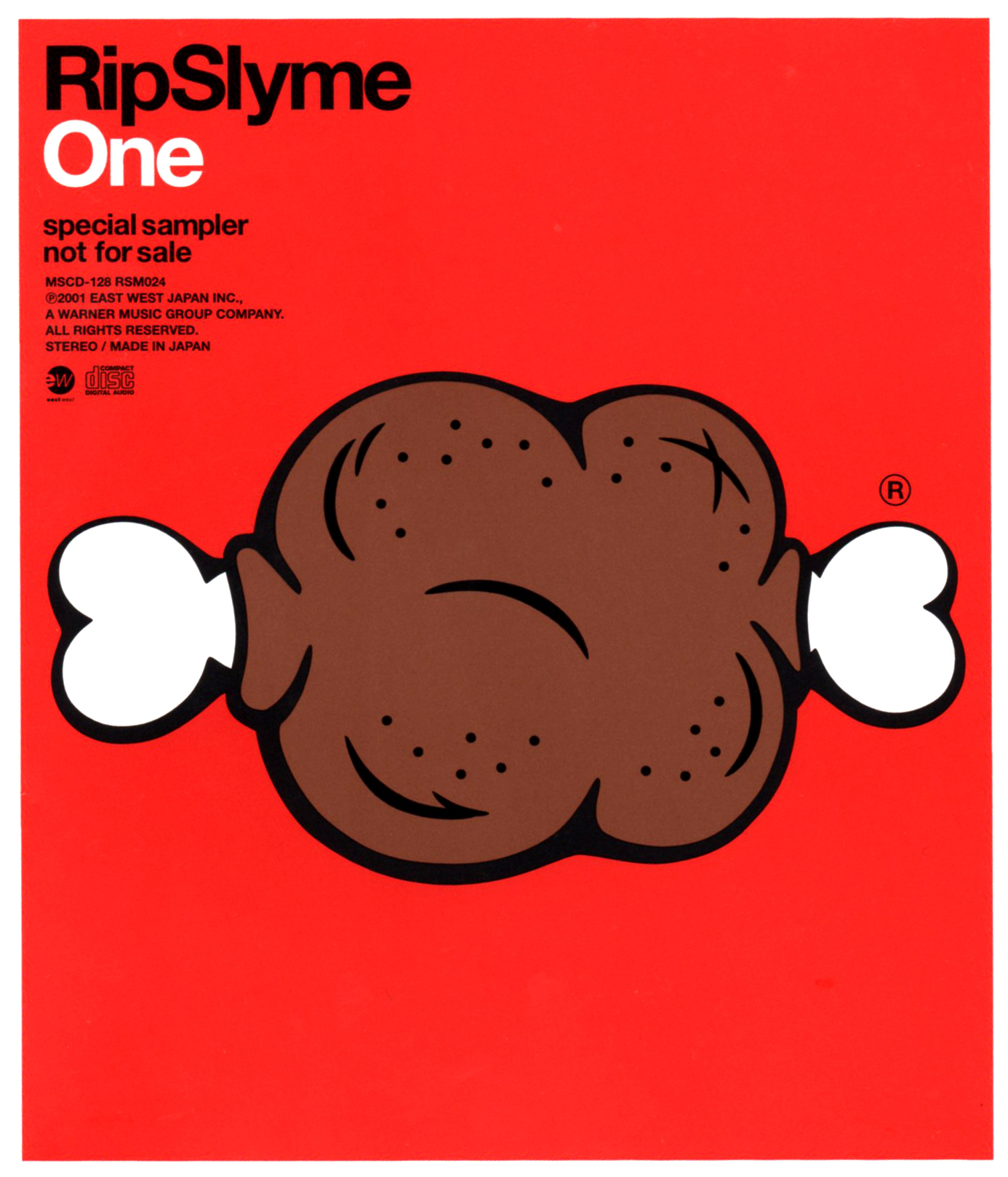 RIP SLYME (リップスライム) 3rdシングル『One (ワン)』(2001年10月11日発売) 高画質CDジャケット画像 